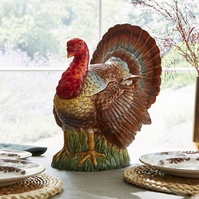 Woodland Turkey Soup Tureen - The Well Appointed House