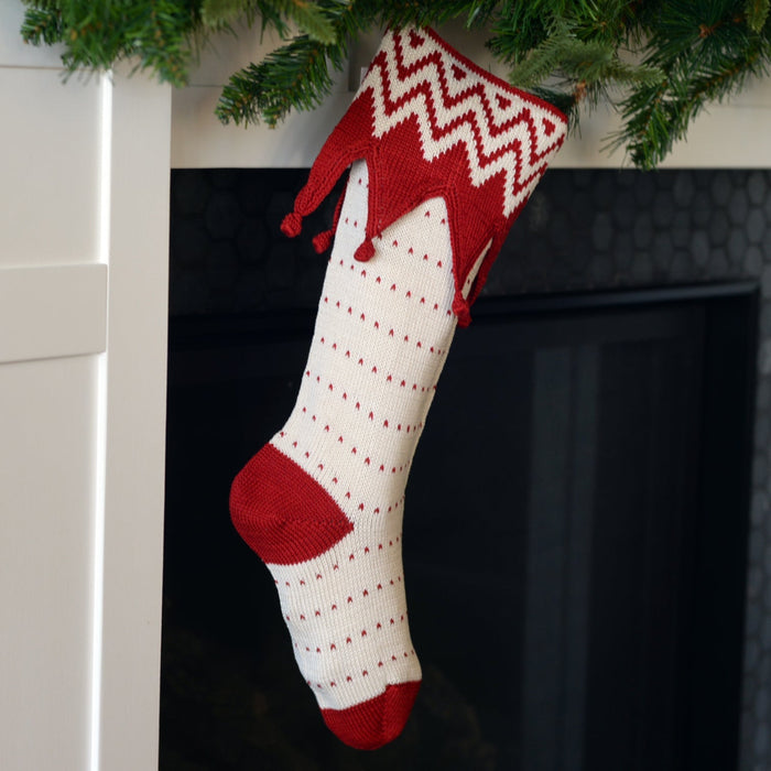 Zigzag Stocking - The Well Appointed House